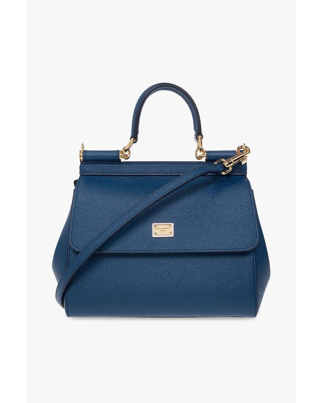 Dolce & Gabbana Sicily Small Soft Leather Shoulder Bag - ShopStyle