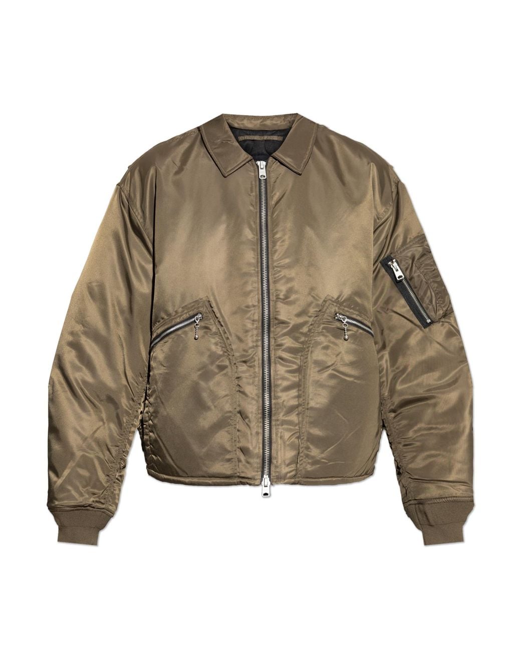 AllSaints Green 'Fallon' Rain Jacket for men