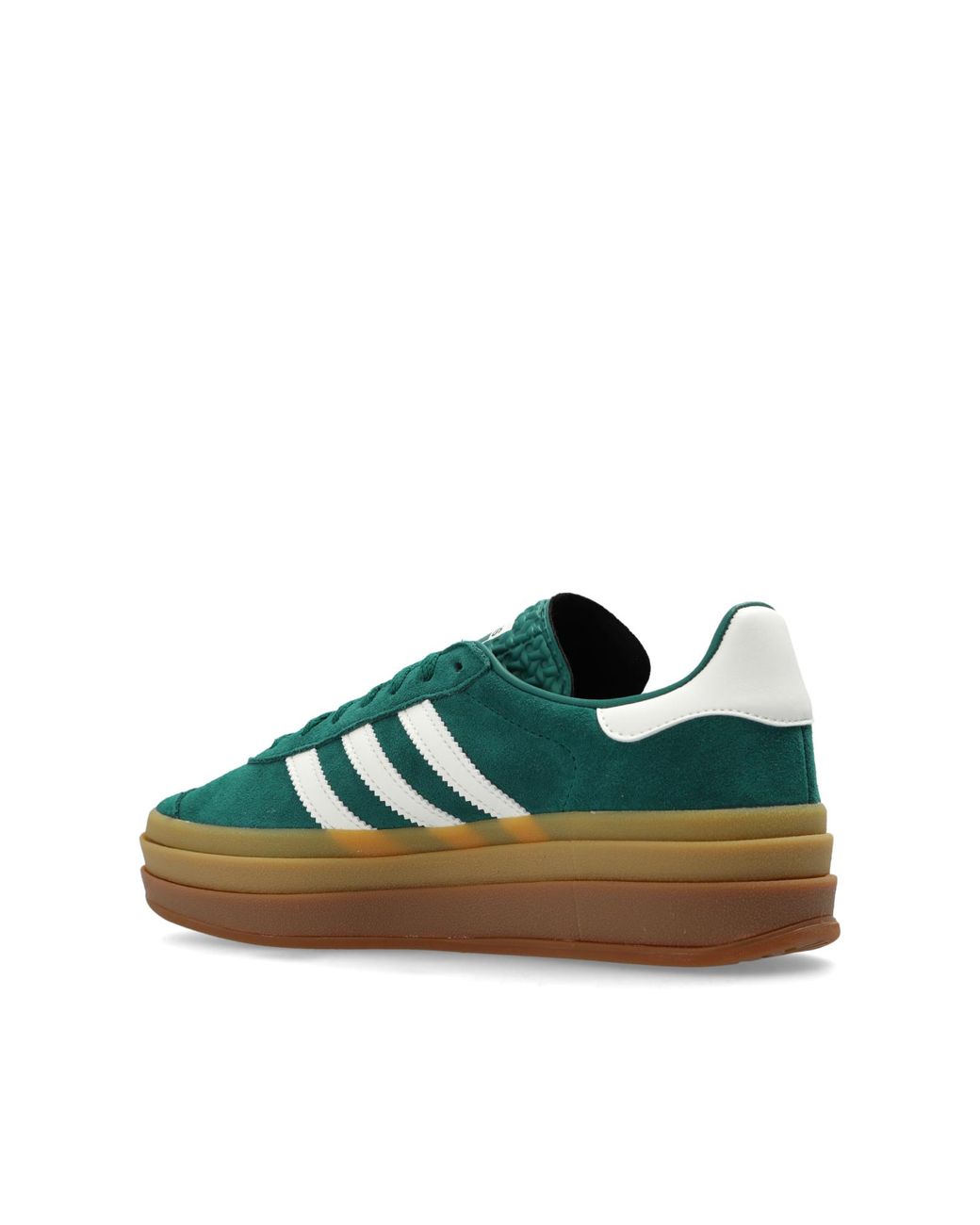 adidas Gazelle Bold Suede Sneakers in Green | Lyst