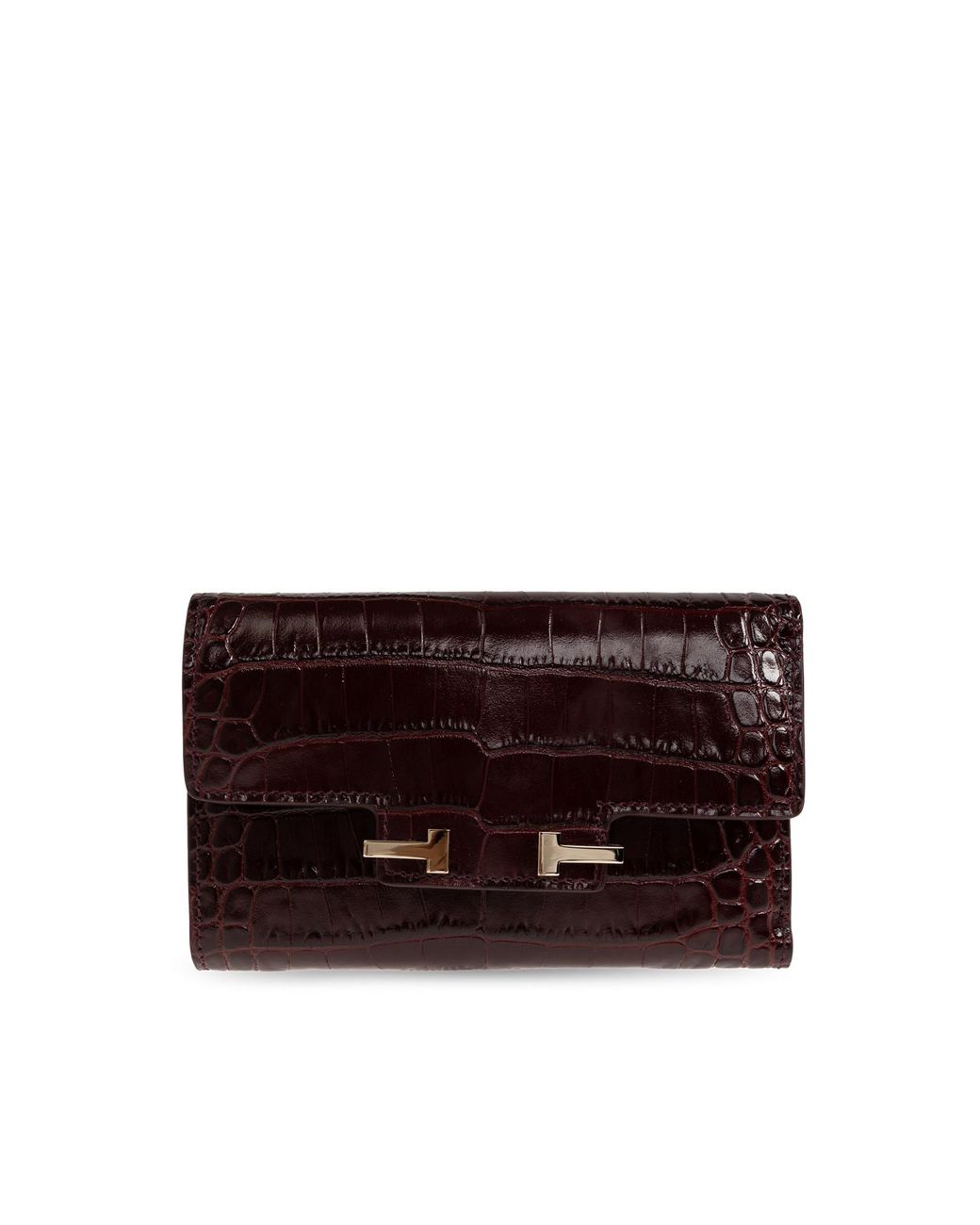 Tom Ford Purple Leather Wallet