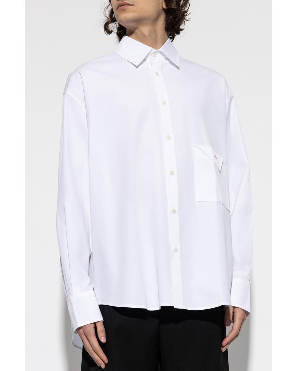 Jacquemus White Shirt With Pocket for men