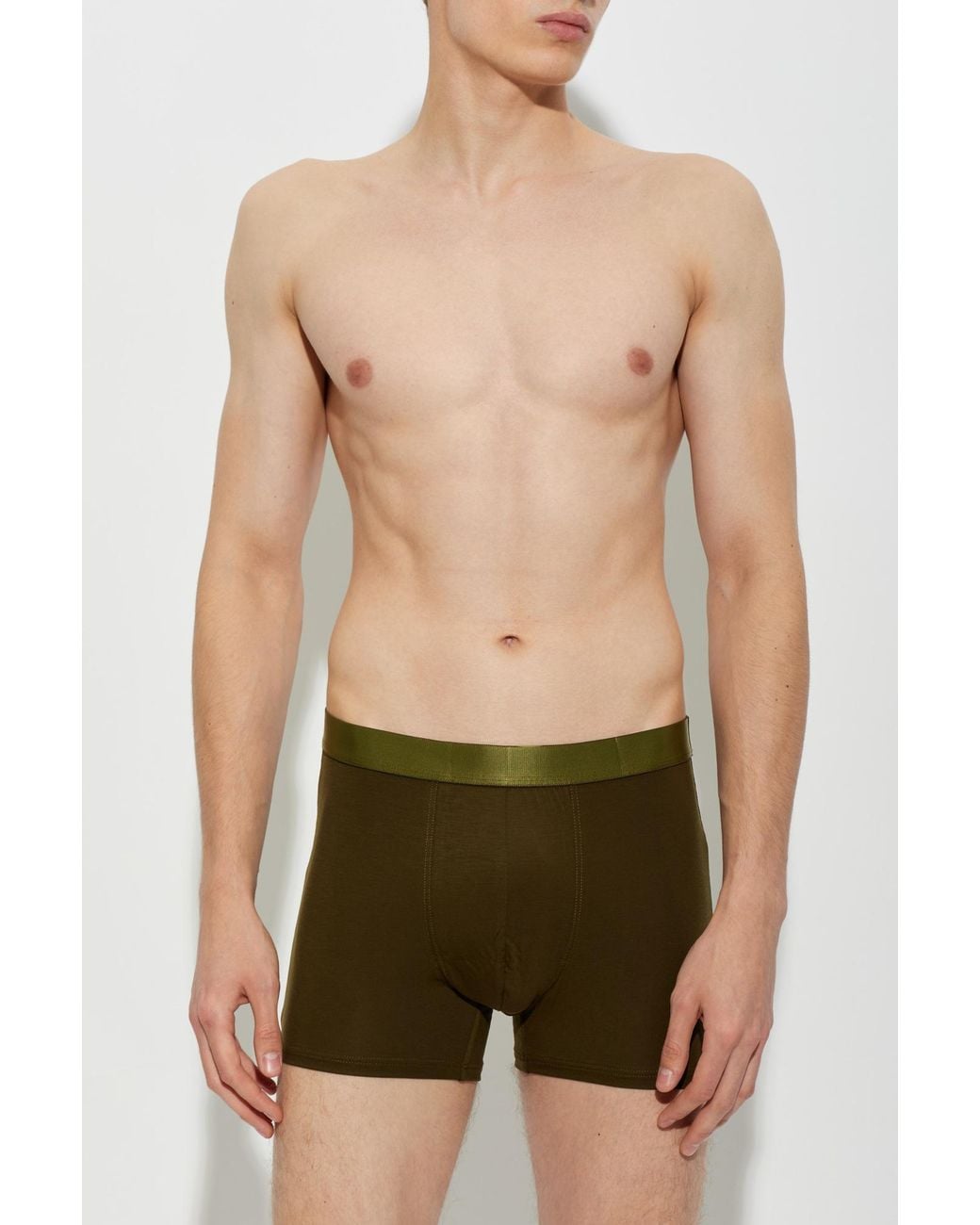 CDLP Green Logo Boxer Briefs for men