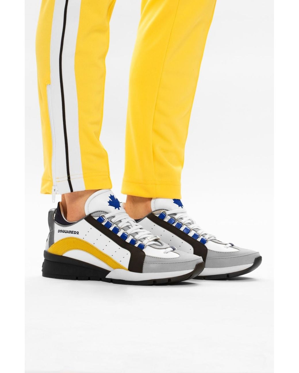 DSquared² Metallic Branded Sneakers for men