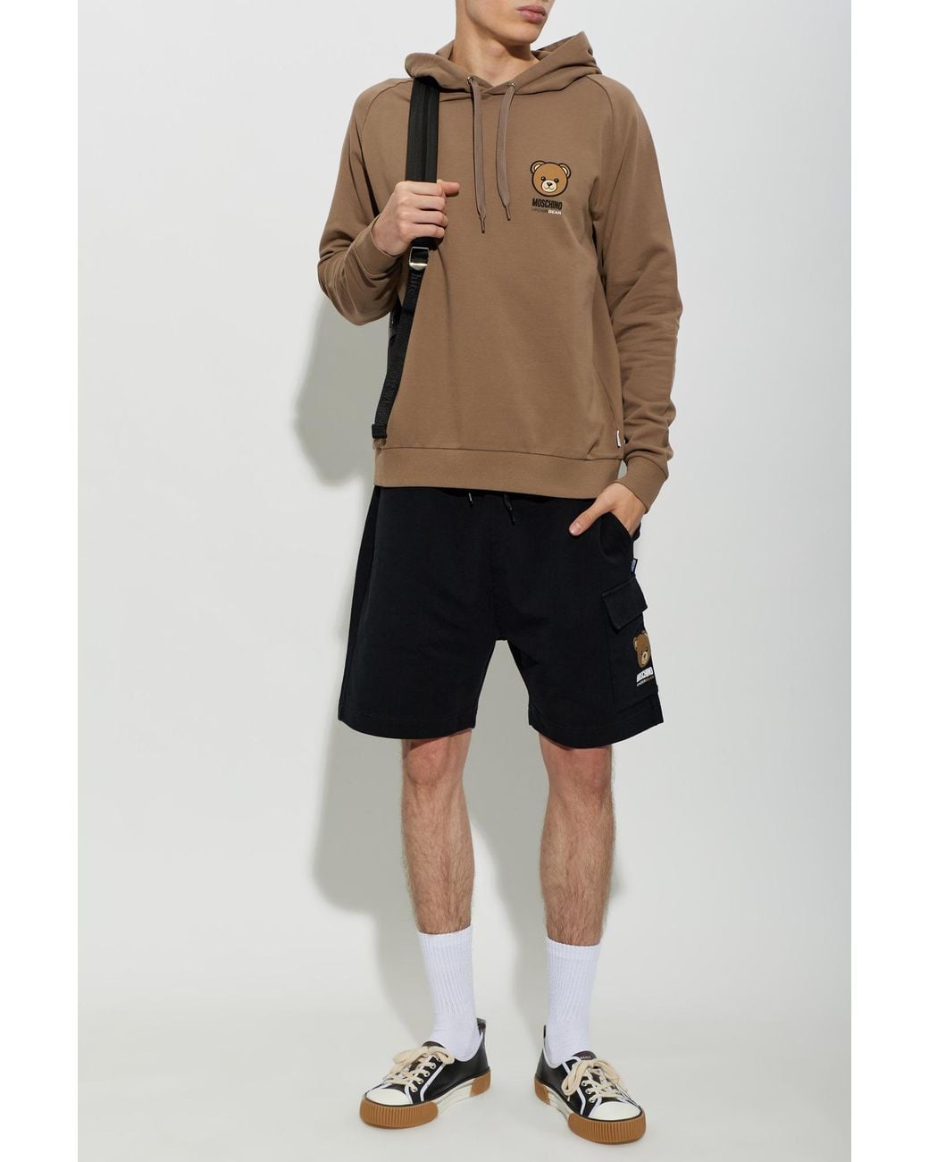 Moschino Black 'Active' Shorts for men