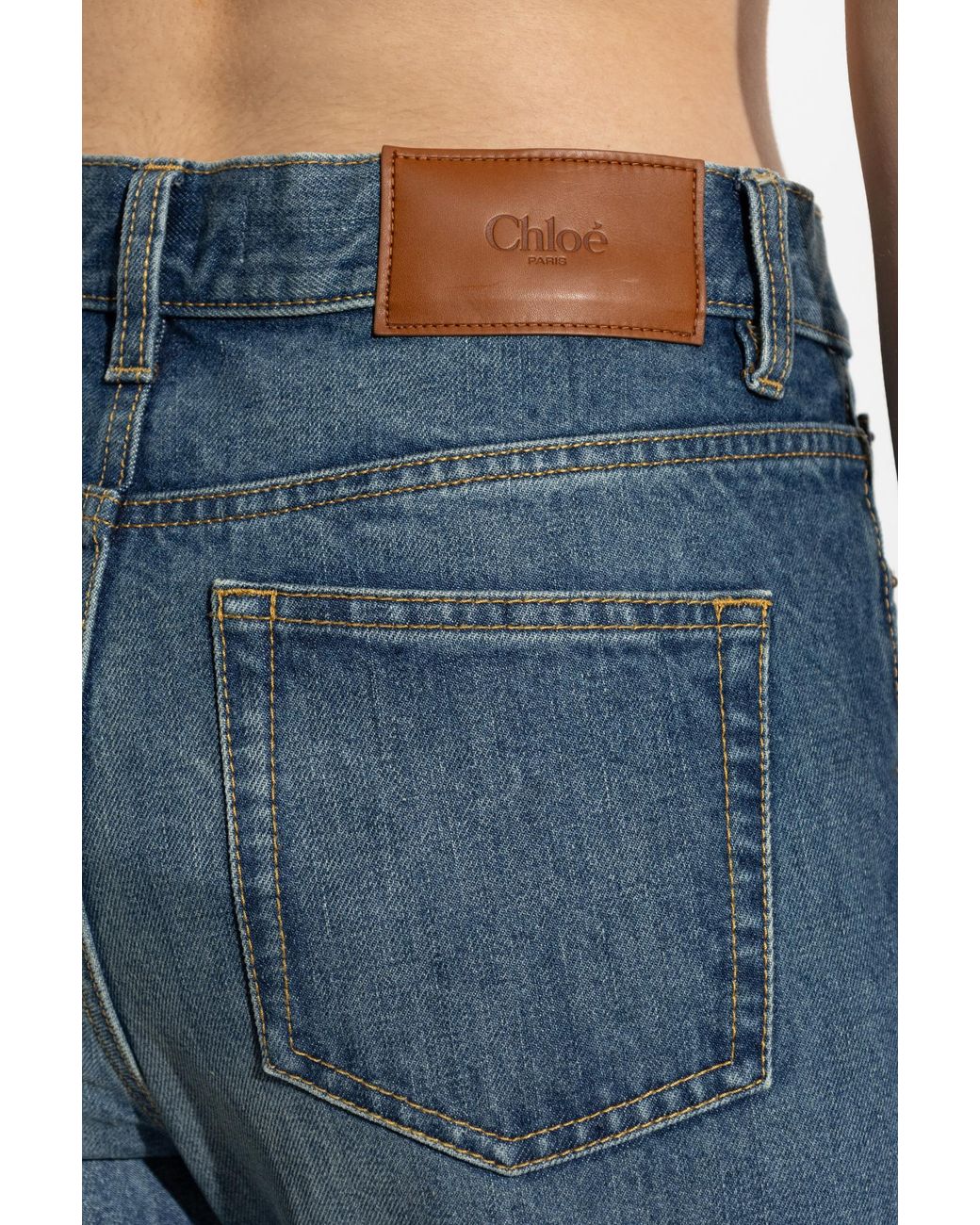 Chloé Blue Flared Jeans