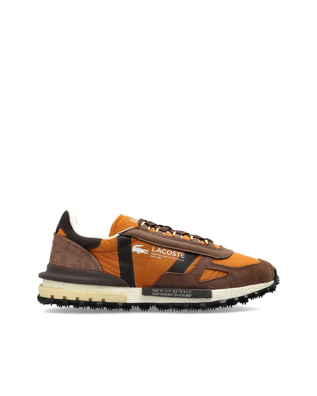 Lacoste Brown 'Elite Active 2263' Sports Shoes for men