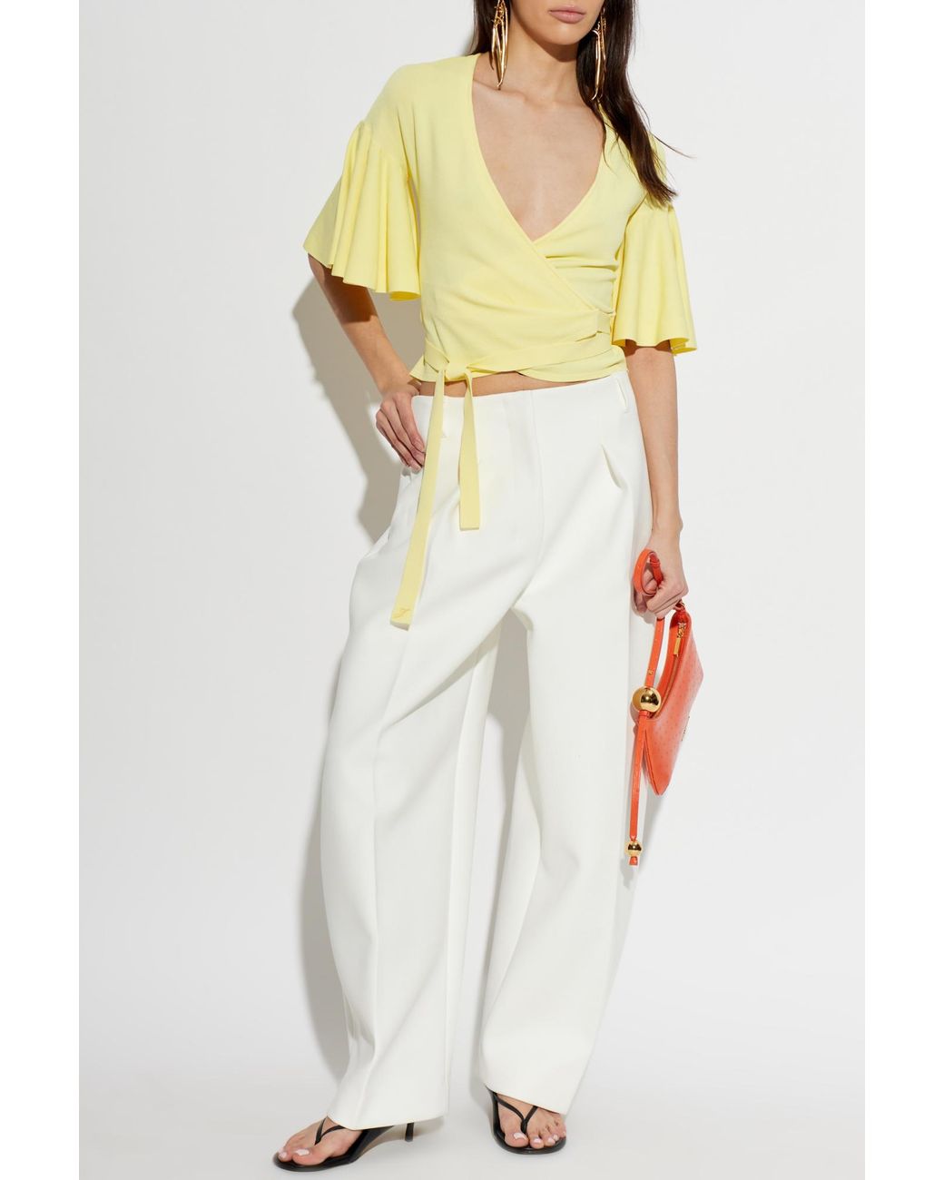 Jacquemus Yellow Top 'Paysan'