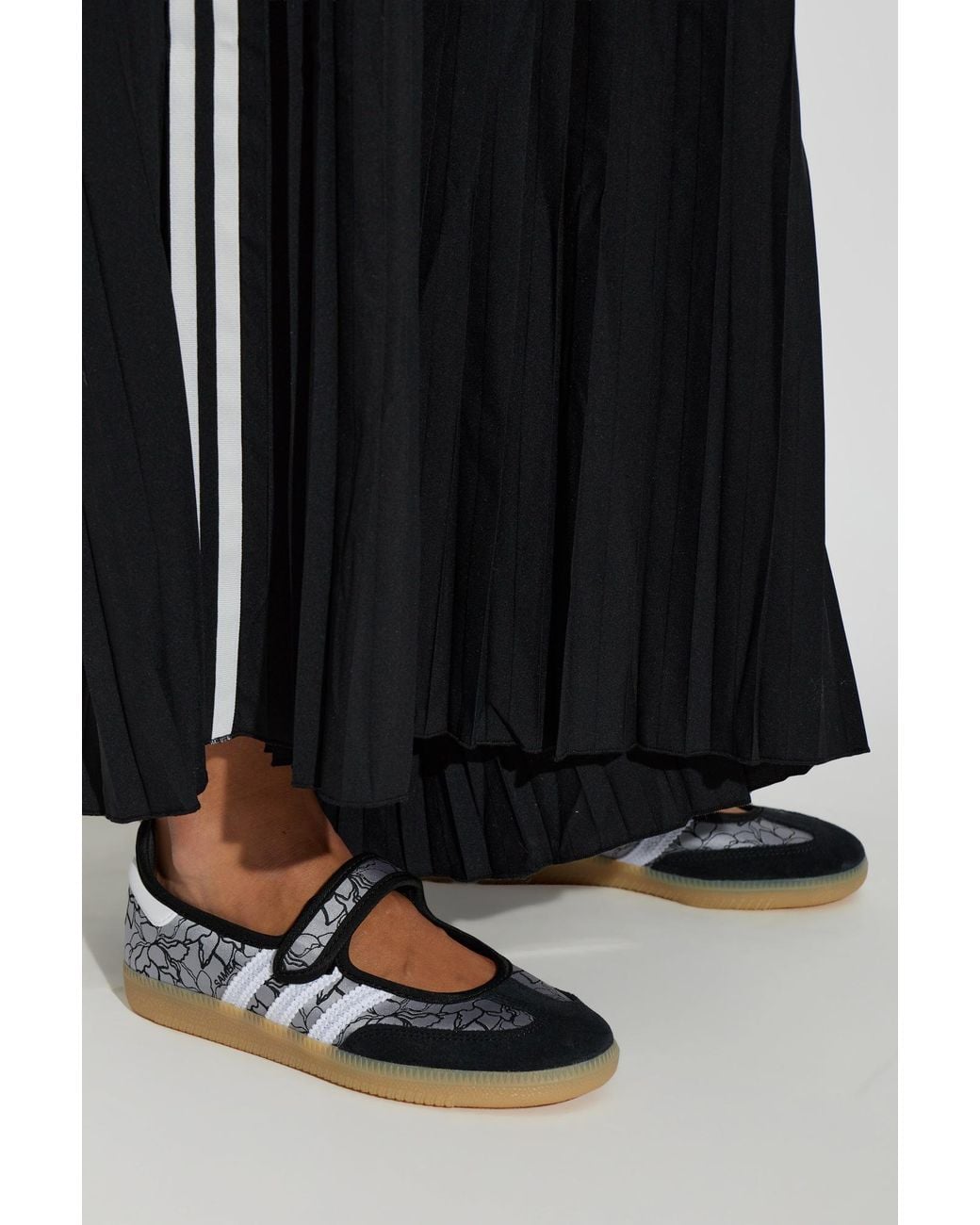 Adidas Originals Black 'Samba Jane' Ballerinas