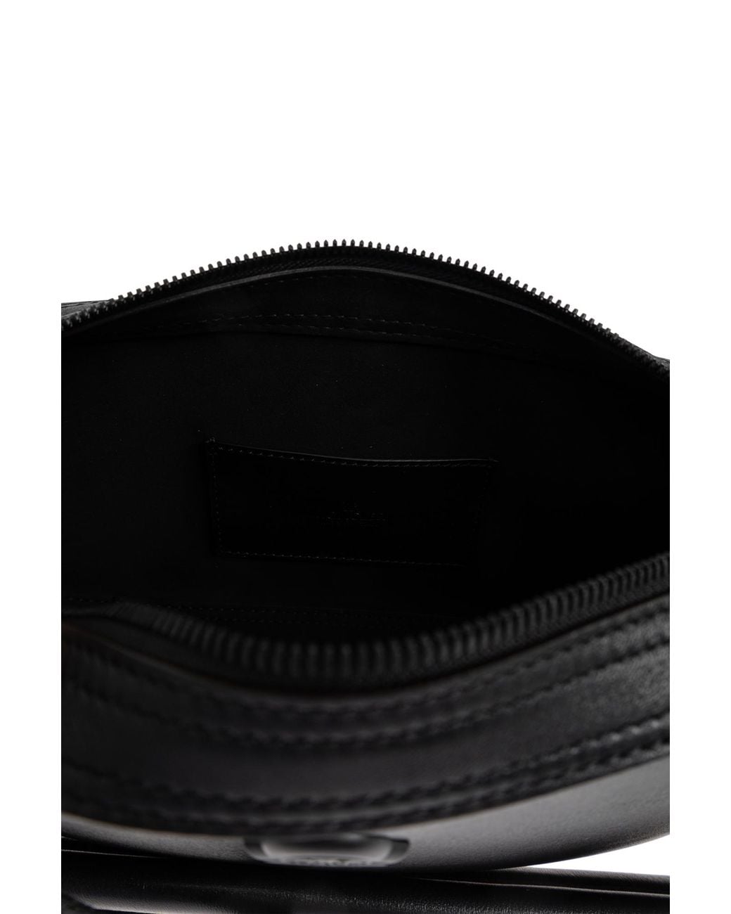 Moncler Black Shoulder Bag 'Carlo' for men