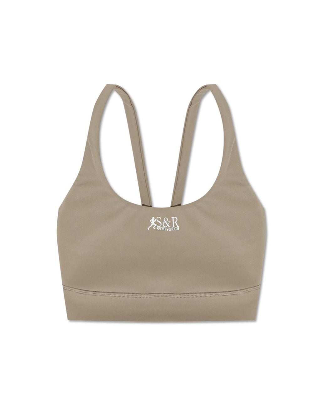 Sporty & Rich Gray Sports Bra 'Sr Runner Active'