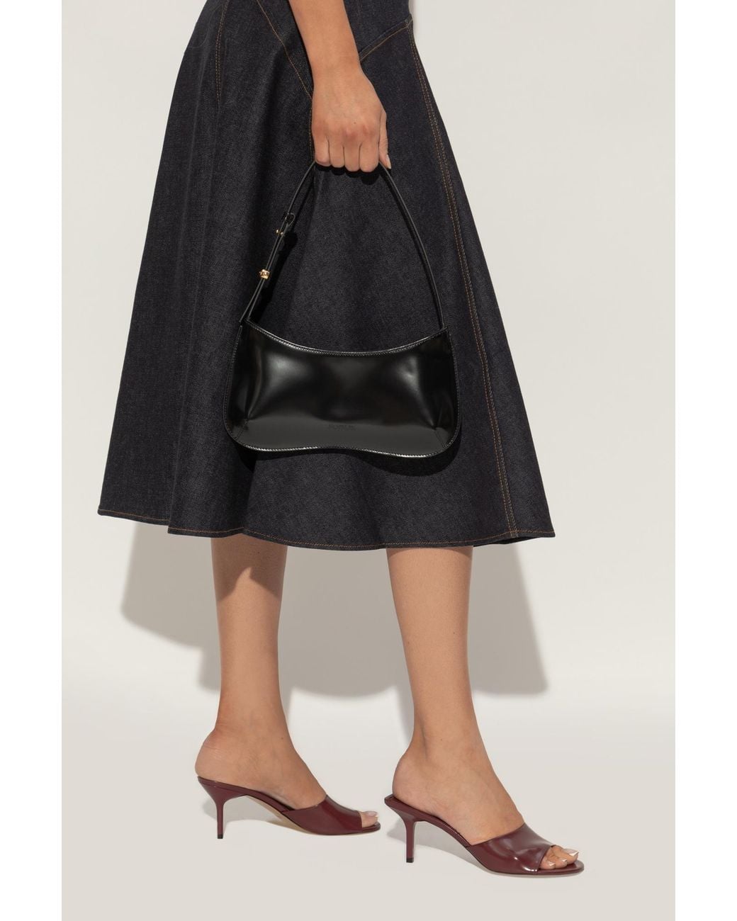 Jacquemus Black Shoulder Bag 'Le Bisou'