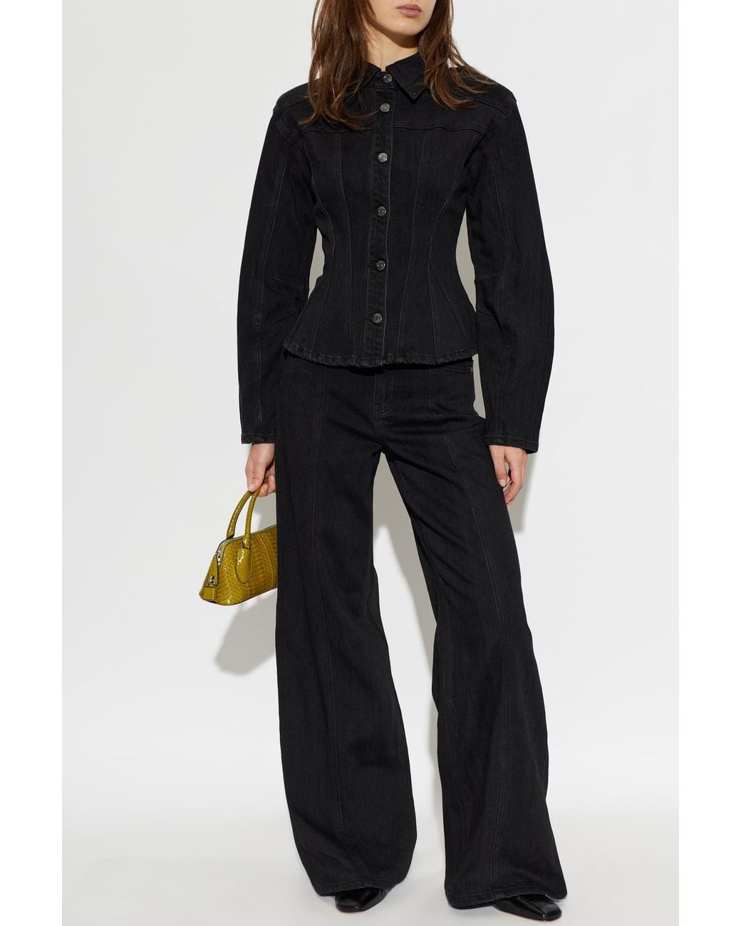 Gestuz Black 'Gznanetta' Jeans Trousers