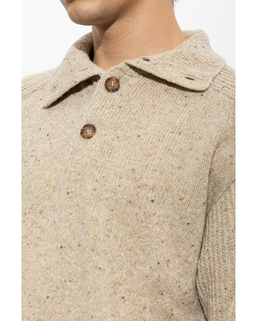 Isabel Marant Natural Wool Turtleneck 'Ken' for men