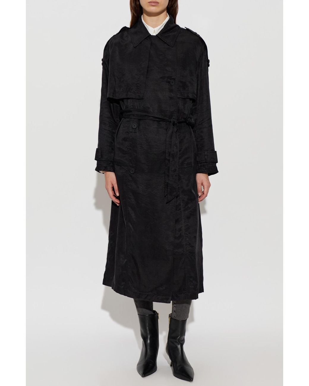 AllSaints Black "Linnie" Coat