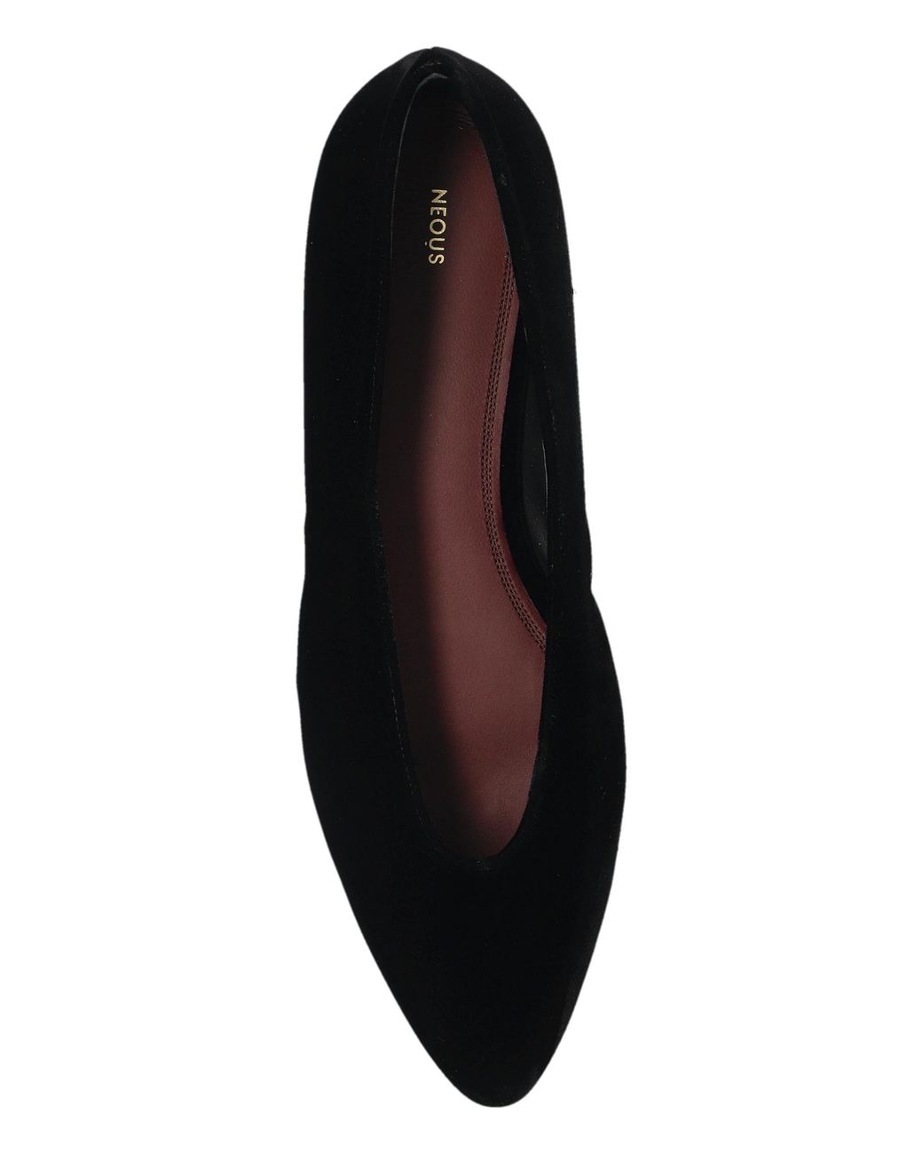 Neous Black Ballet Flats 'Beid'