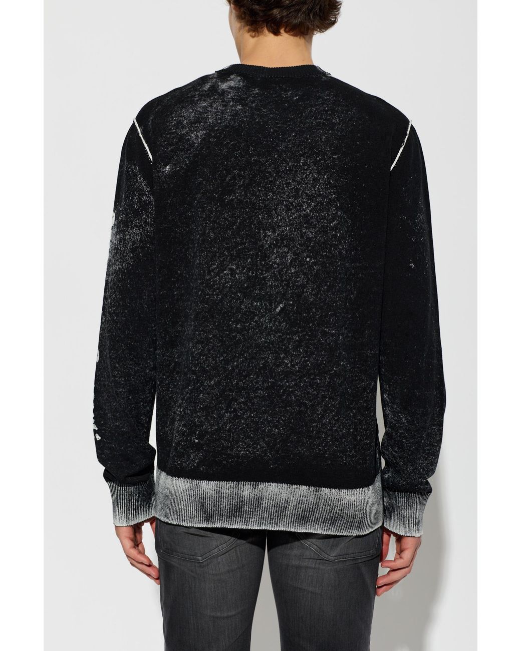 DIESEL Black Jacket 'W-Dells' for men