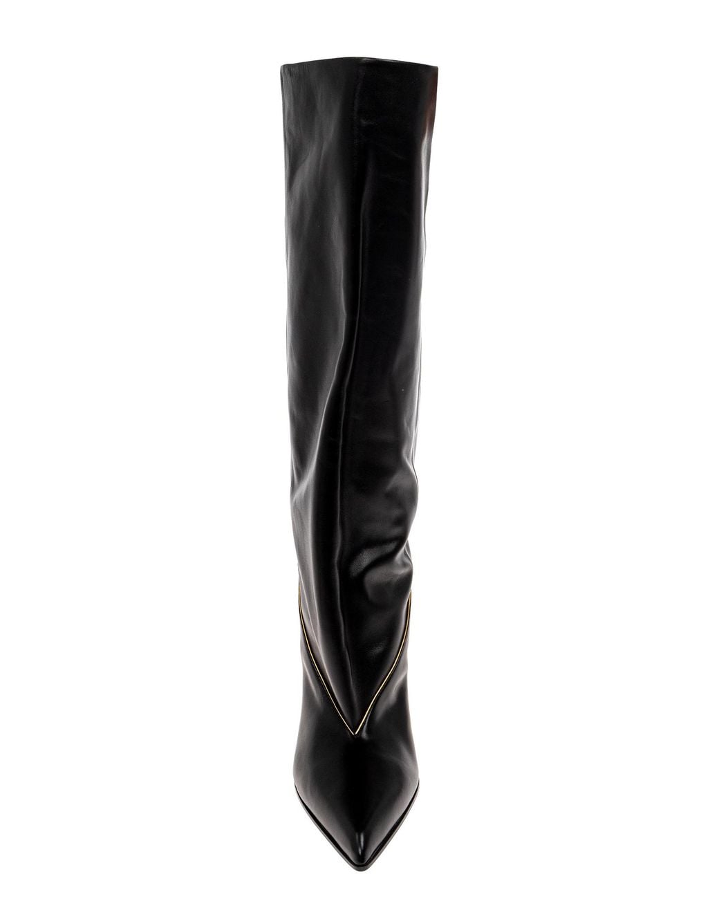 Versace Black 'Gianni' Heeled Boots