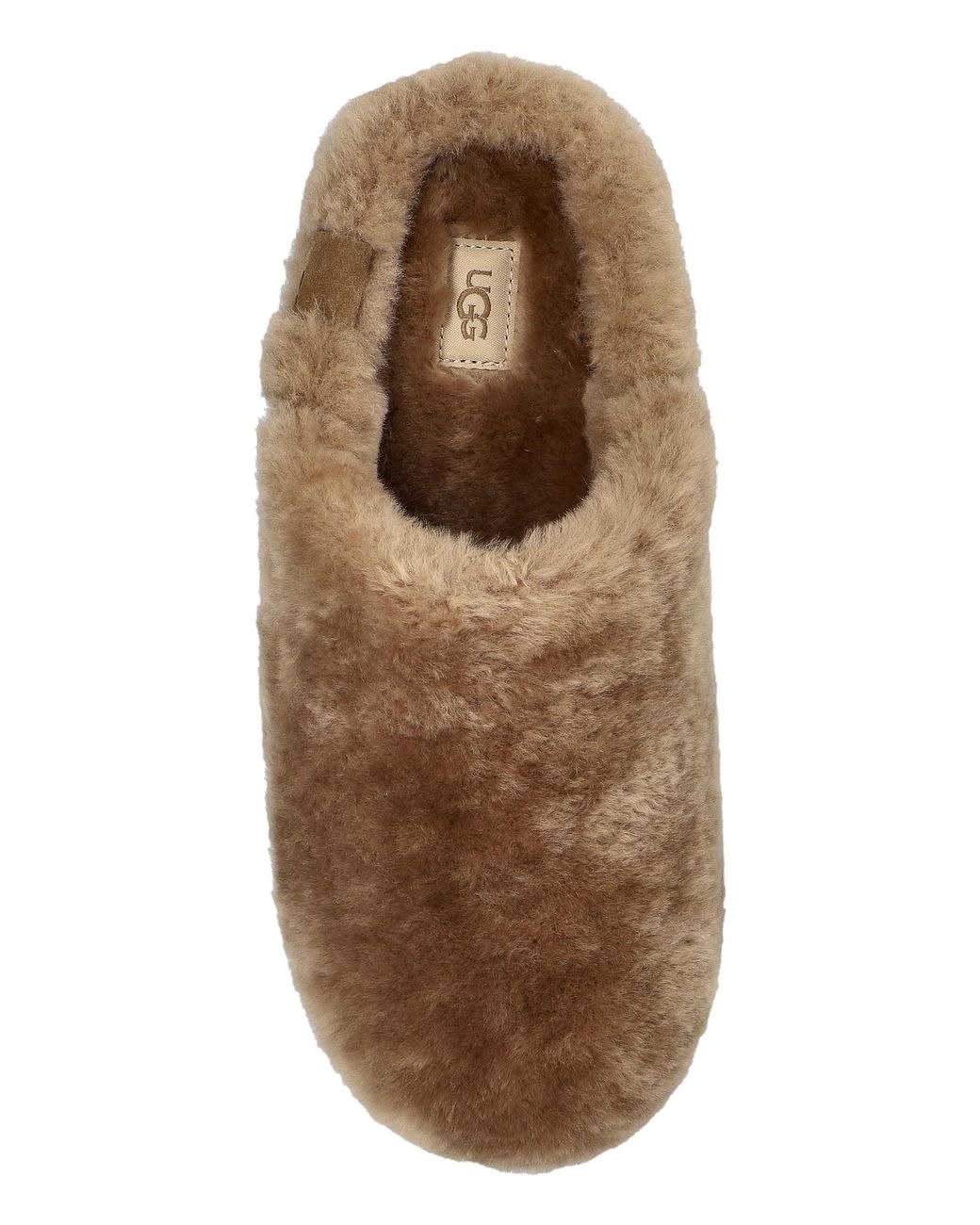 Ugg Green 'Elea Fluffed' Slippers