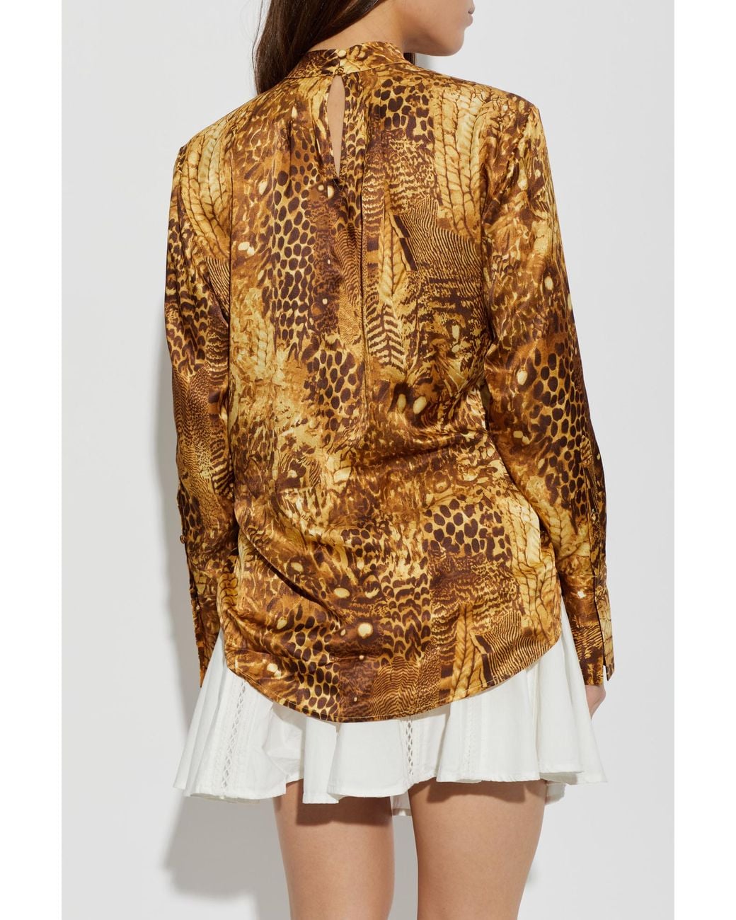 AllSaints Metallic 'Zellie' Shirt