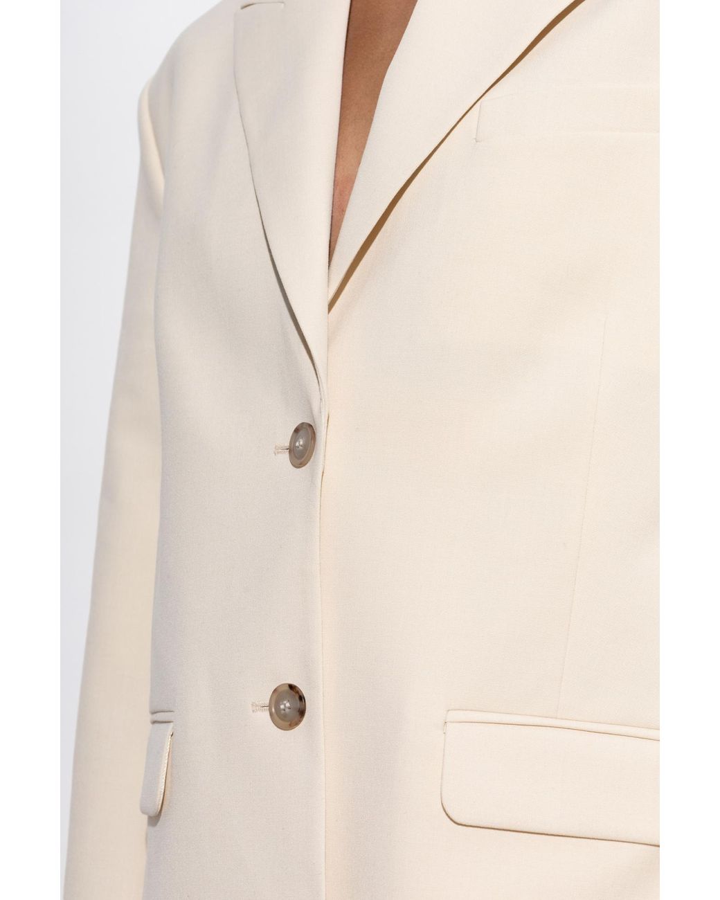 By Malene Birger Natural Blazer 'Adele'
