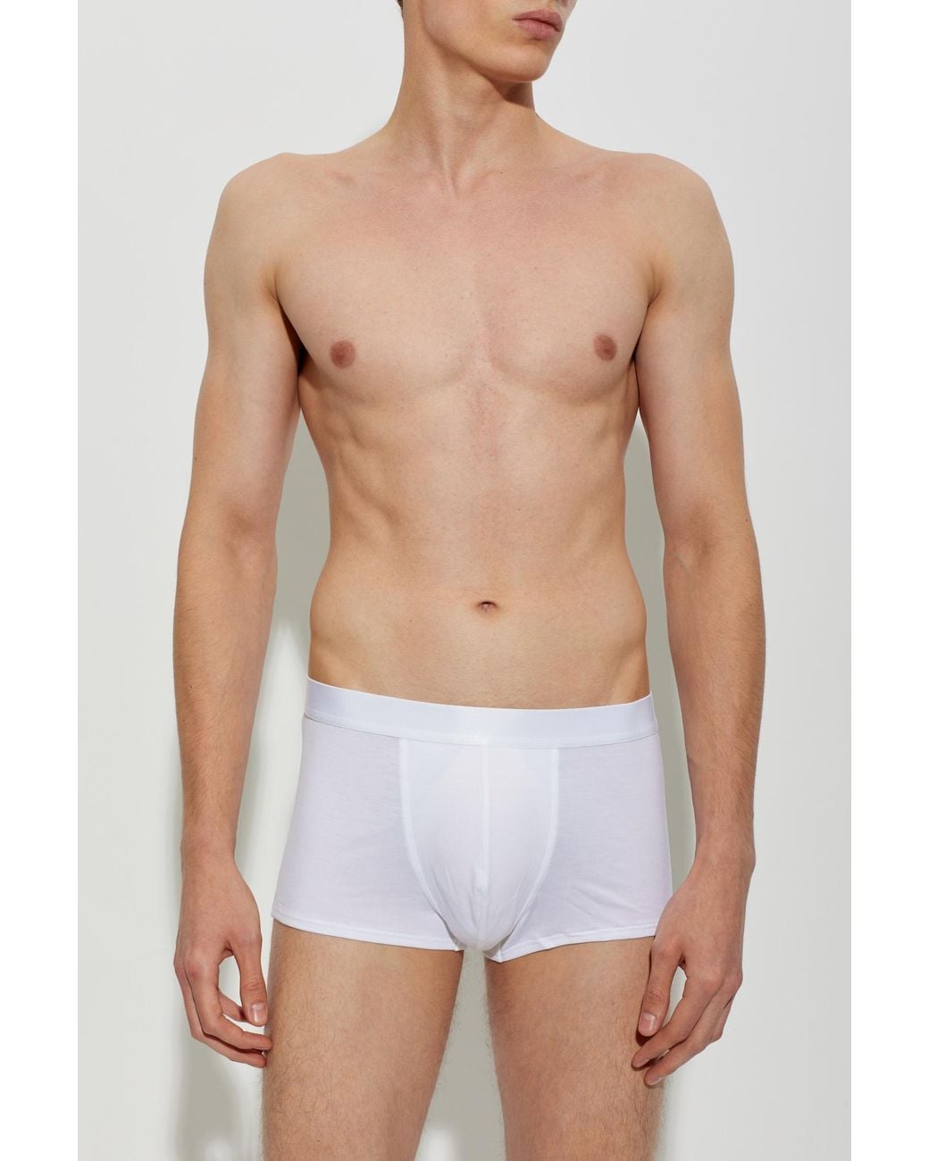 CDLP White Three-Pack Boxer Briefs With Logo for men