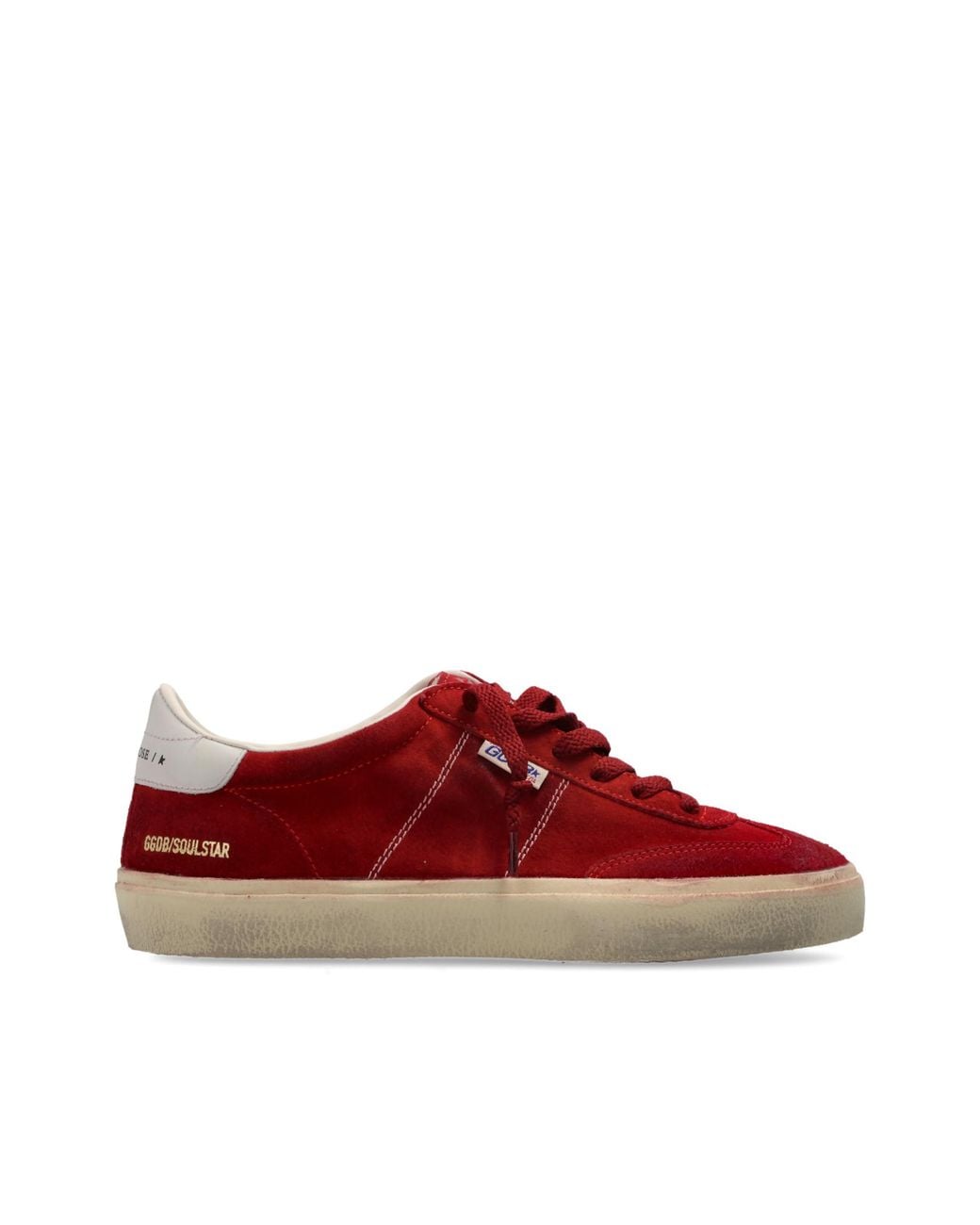 Golden Goose Deluxe Brand Red 'Soul Star' Sports Shoes