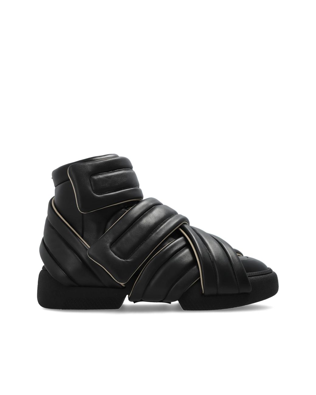 Maison Margiela Black 'Future' Leather Shoes for men