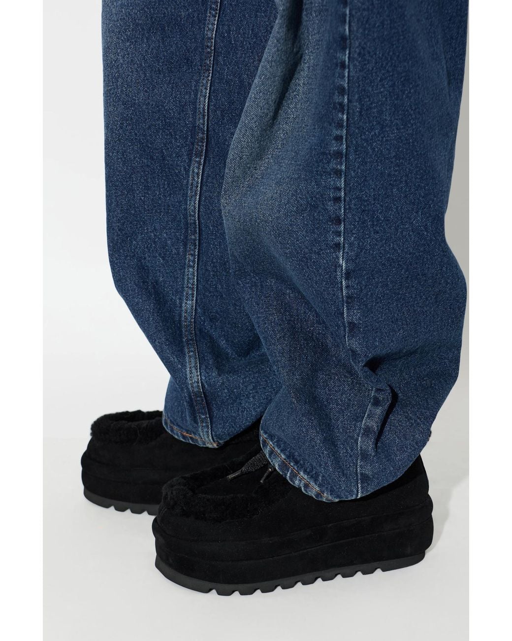 Naked Wolfe Blue 'Bambi' Platform Snow Boots