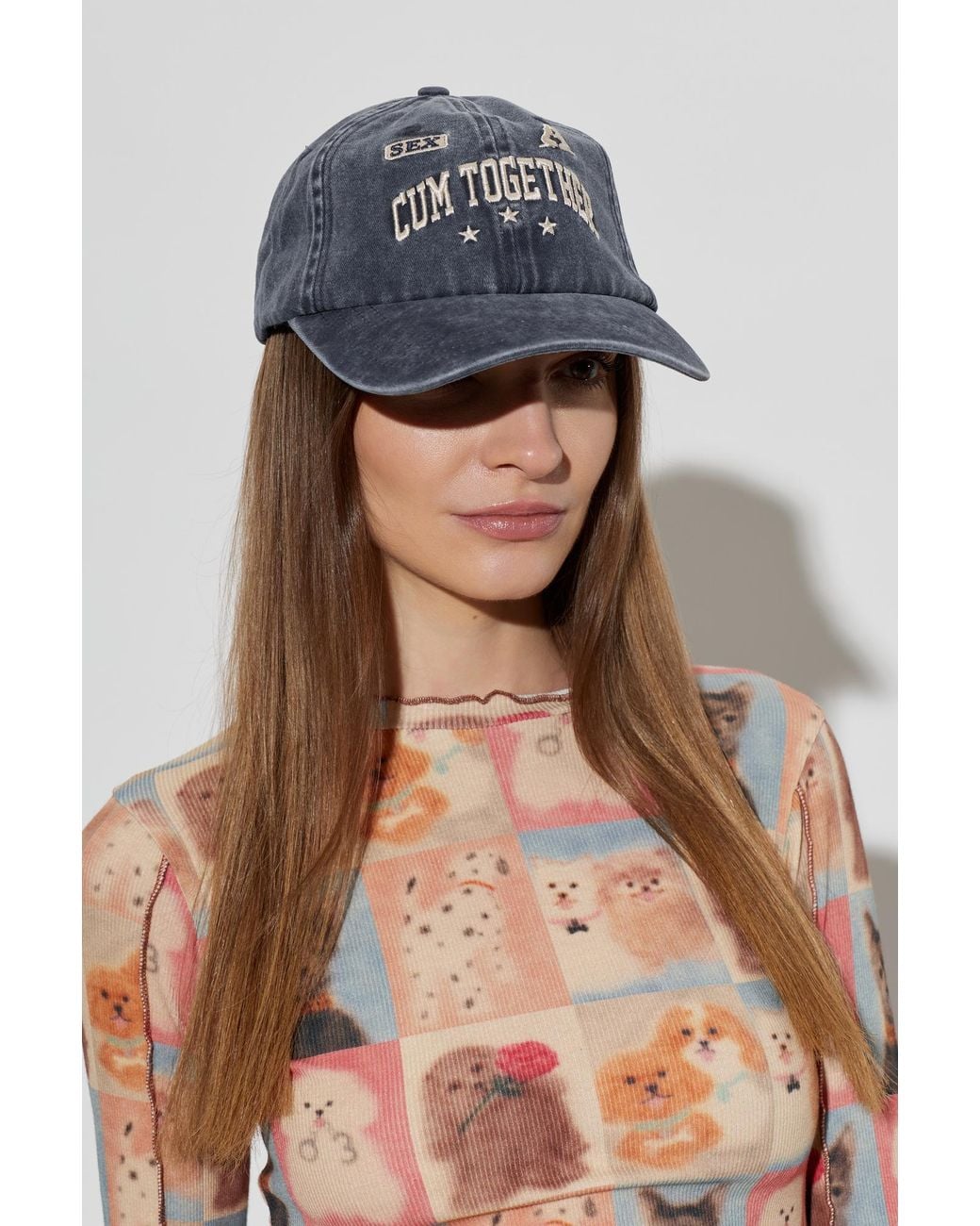 Carne Bollente Blue Baseball Cap
