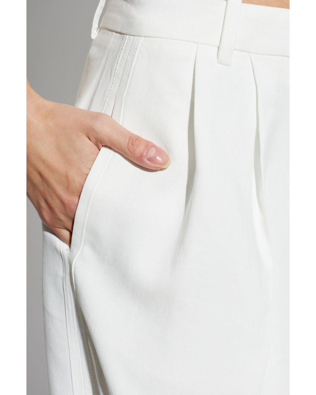 IRO White 'Helis' Trousers