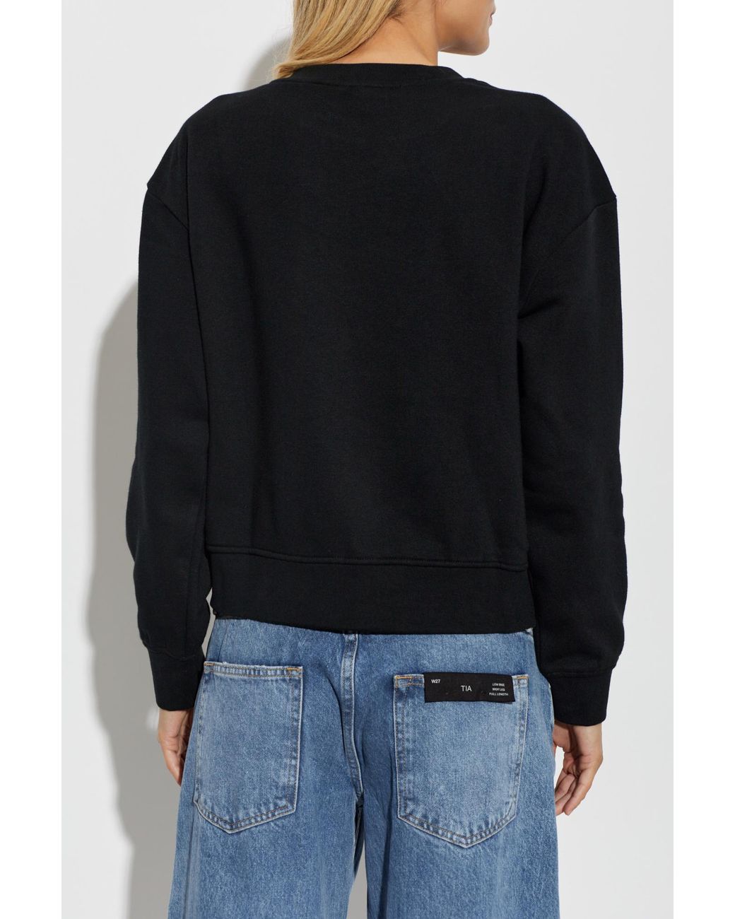 AllSaints Black "Linx Pippa" Sweatshirt