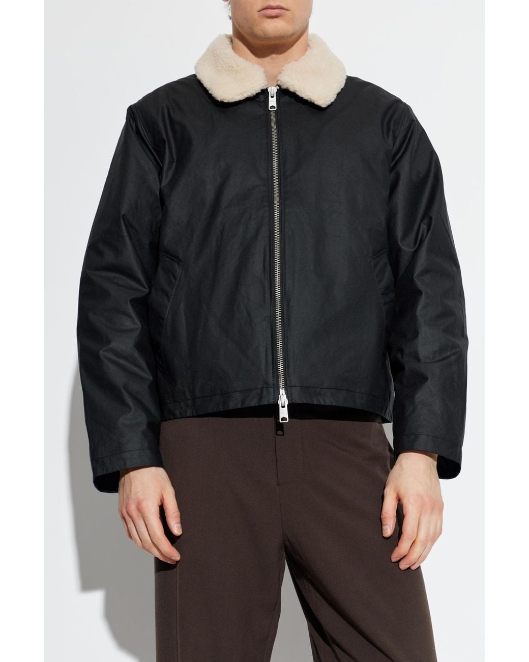 AllSaints Black 'Boston' Jacket for men