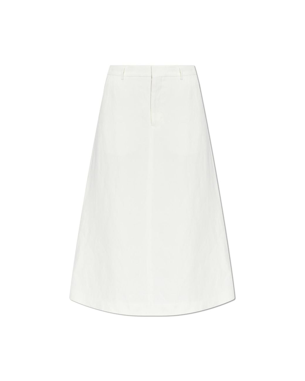 AMI White Skirt With Pockets