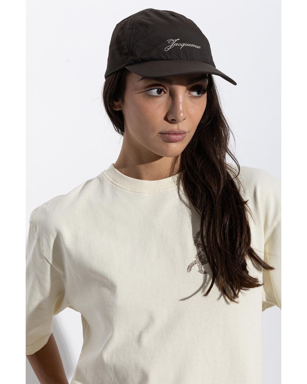 Jacquemus Black 'Baluchon' Baseball Cap