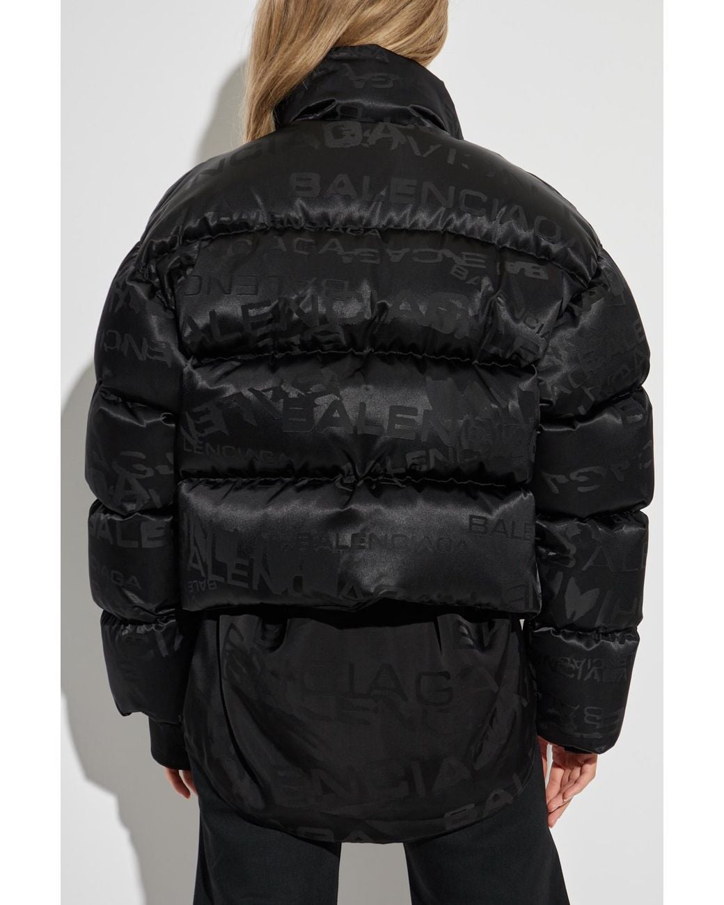 Balenciaga Black Down Jacket