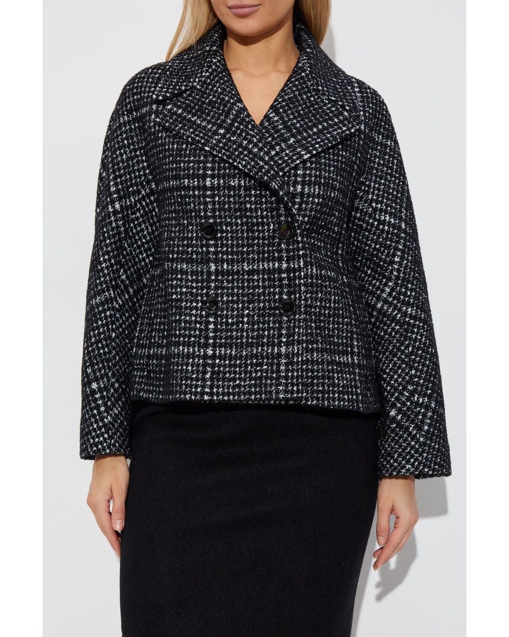 Dolce & Gabbana Black Short Coat