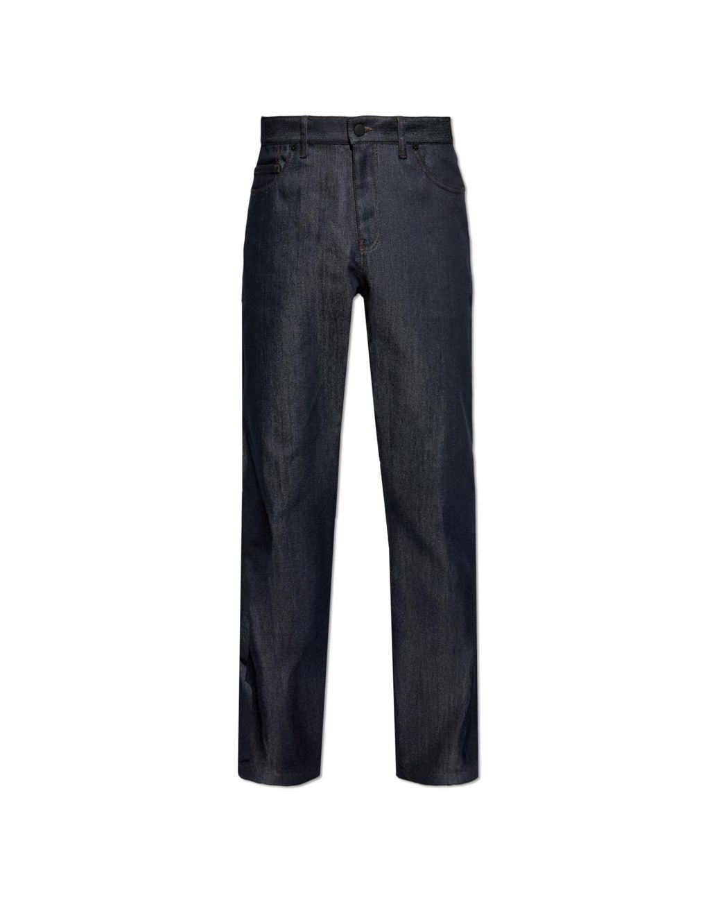Moncler Blue Tapered Leg Jeans for men
