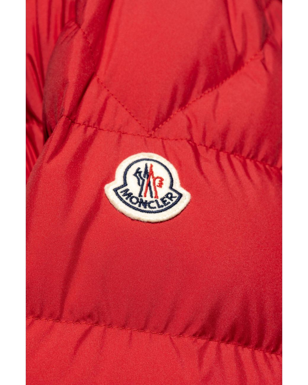 Moncler Red "Montbrocq" Down Jacket for men