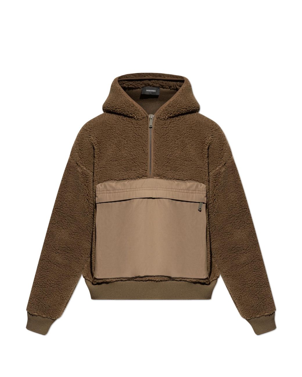 DSquared² Natural Fleece Hoodie for men