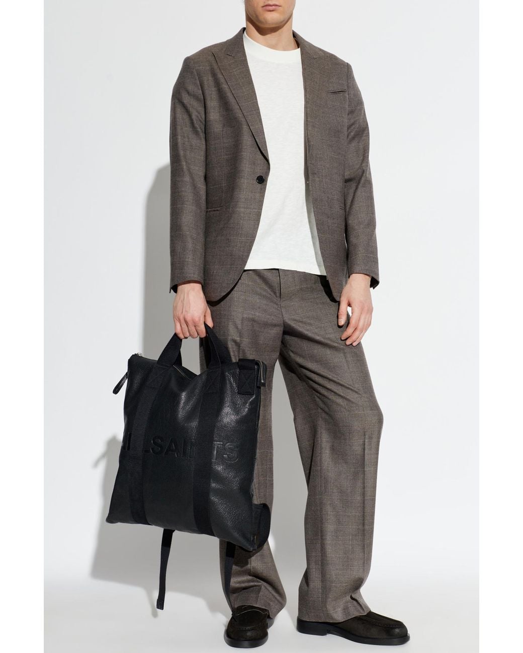 AllSaints Gray "Clover" Blazer for men