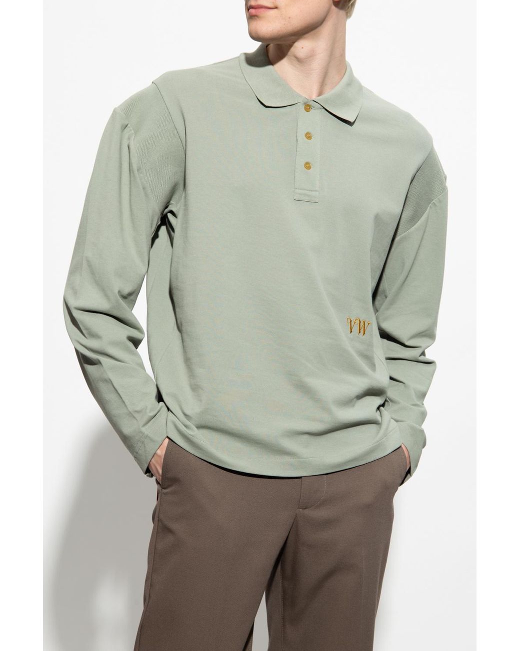 Long-sleeved Polo Shirt 