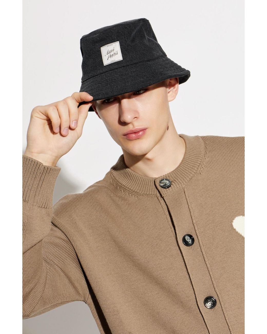 AMI Black Hat With Logo Patch