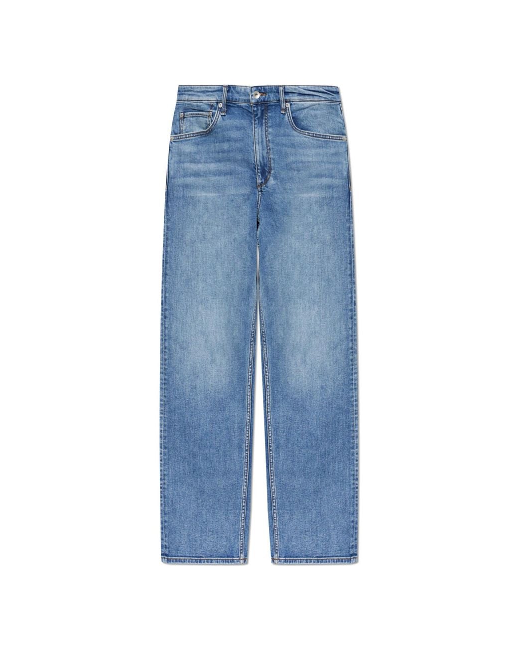 Rag & Bone Blue Straight Jeans for men
