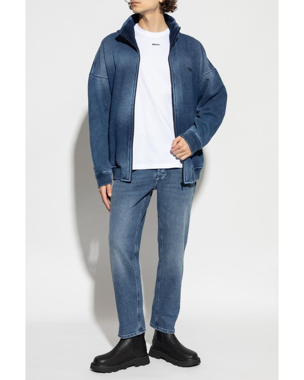 DIESEL Blue Jacket 'S-Batel-V1' for men