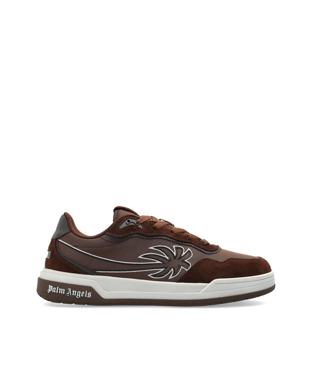 Palm Angels Brown 'Palm Tennis' Sneakers for men