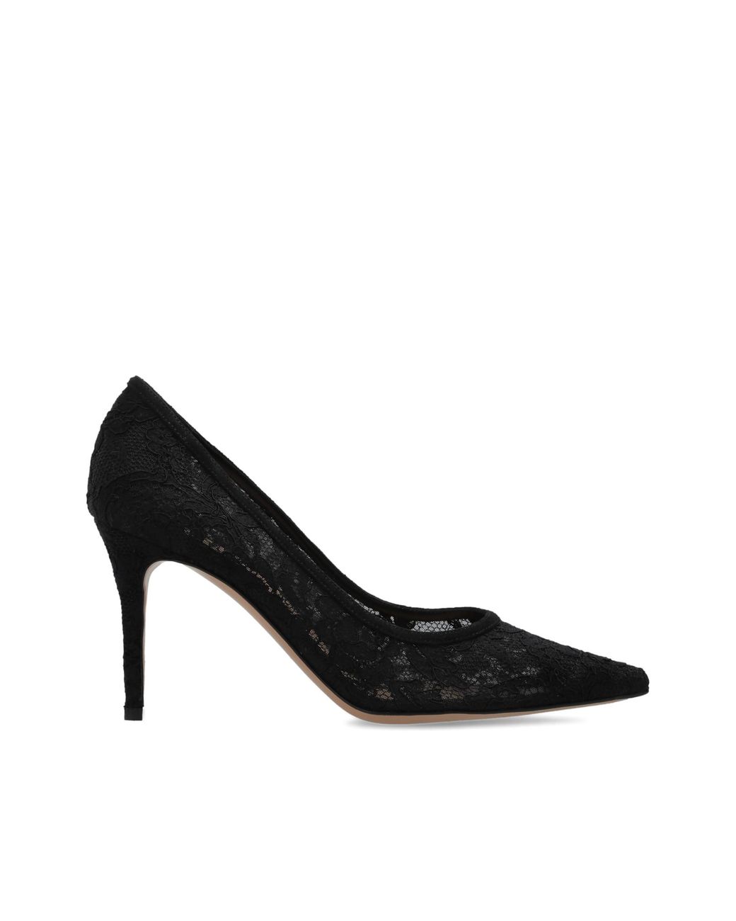 Gianvito Rossi Black 'Claudia 85' Heeled Shoes