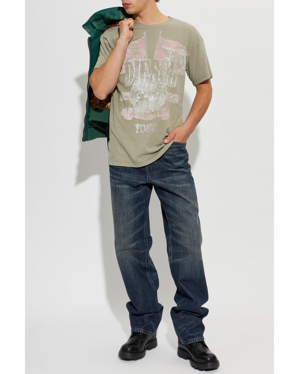 DIESEL Blue '1991 D-Voeed-Fsj3' Jeans for men