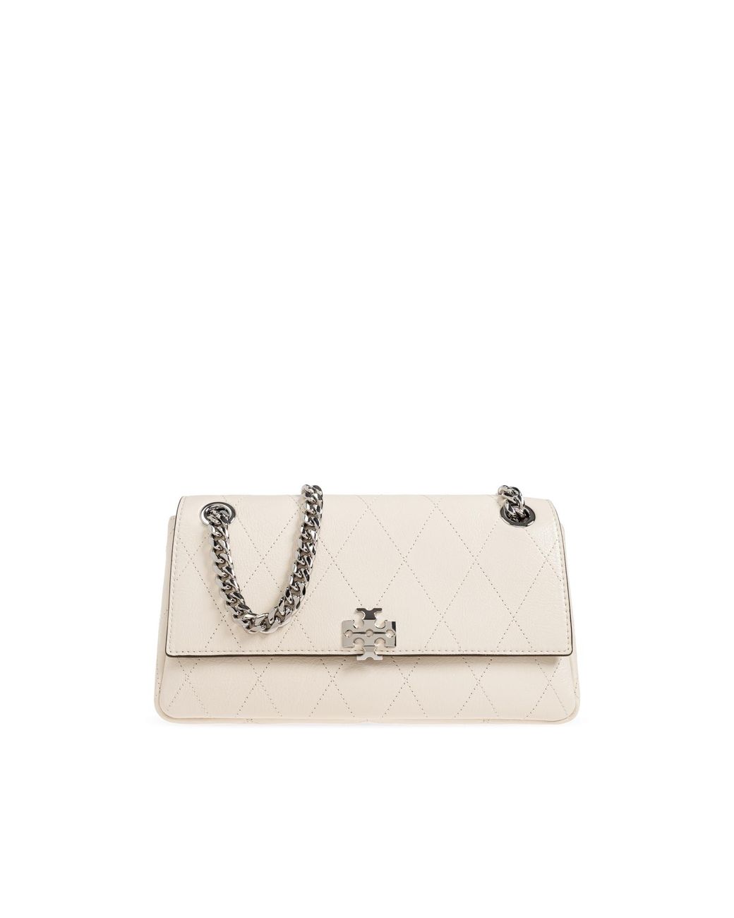 Tory Burch Natural Shoulder Bag 'Charlie Small'