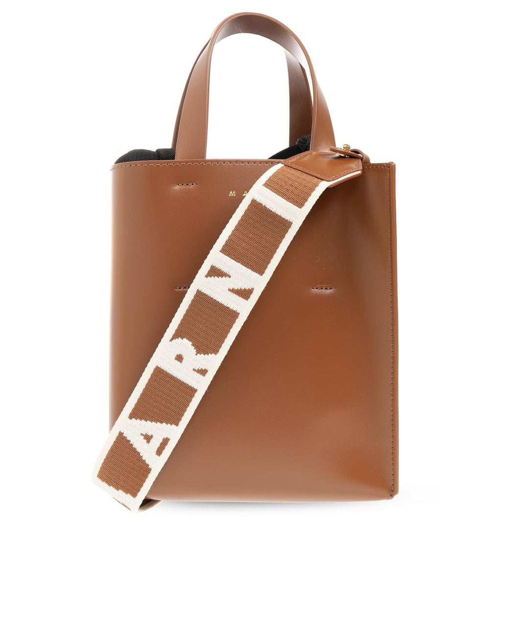 Marni Brown Museo' Shoulder Bag
