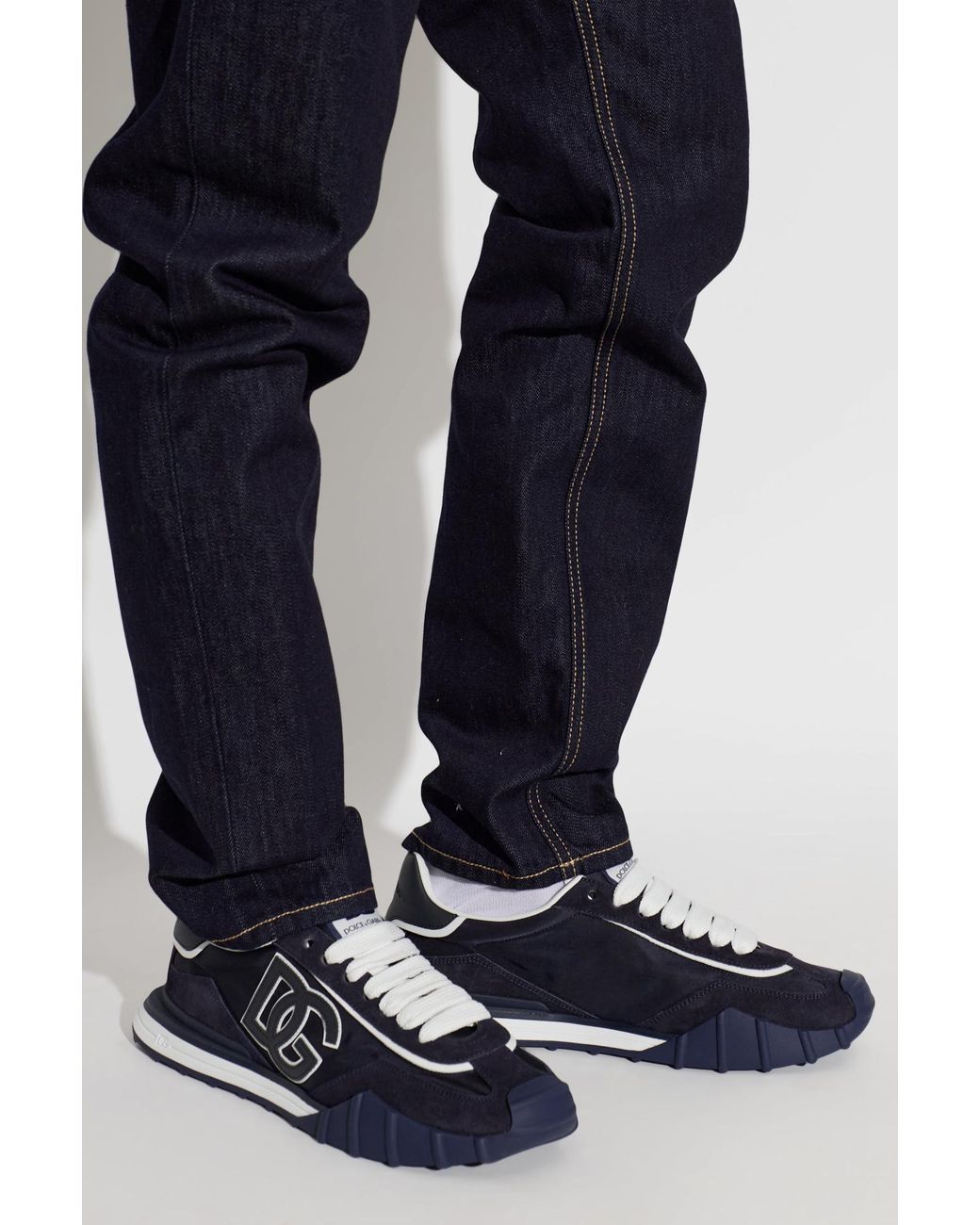 Dolce & Gabbana Black 'Dg Athletic' Sports Shoes for men